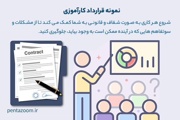 نمونه قرارداد کارآموزی