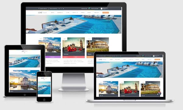 طراحی سایت آژانس مسافرتی