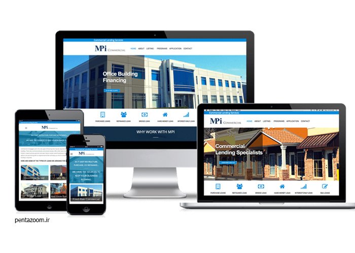 طراحی سایت مجتمع تجاری