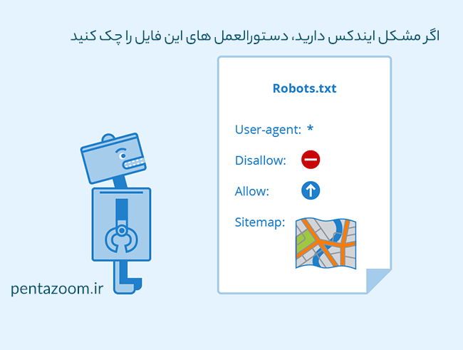 عدم نمایش سایت در گوگل